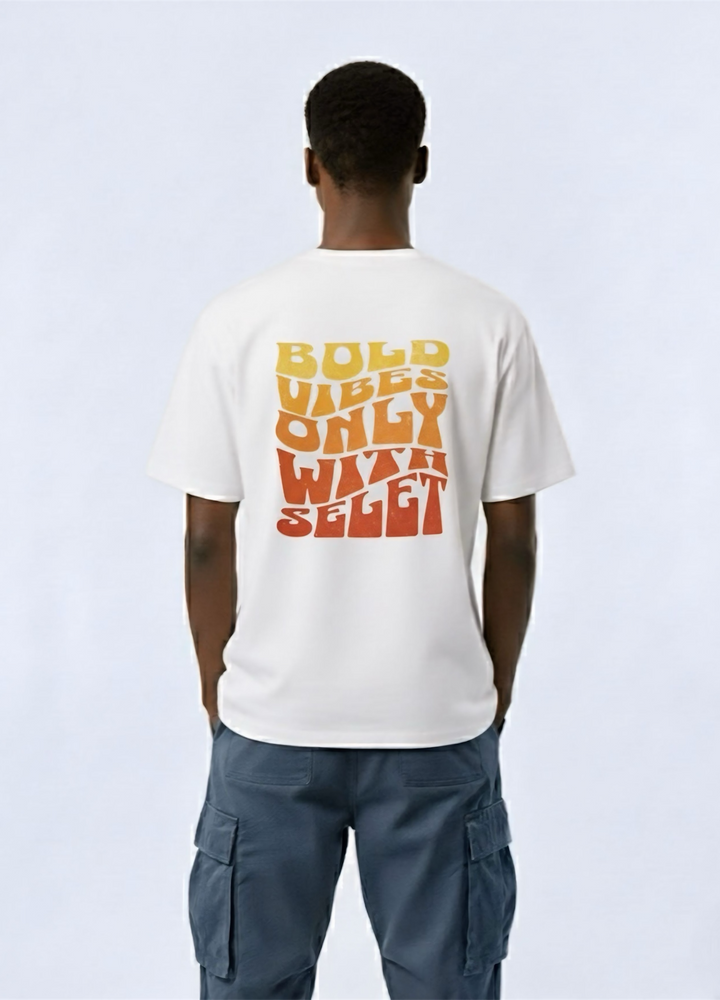 Camiseta Selet – Bold Vibes Only