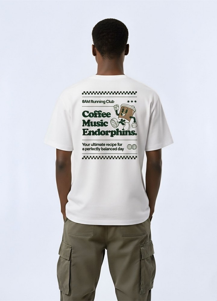 Camiseta Selet – Coffee & Endorphins