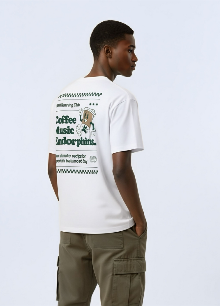 Camiseta Selet – Coffee & Endorphins